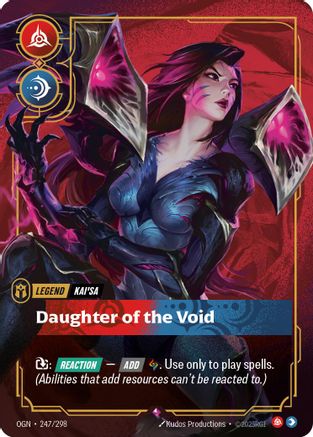 Kai'Sa - Daughter of the Void (247/298) - OGN - Rare - Foil