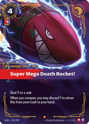 Super Mega Death Rocket! (252/298) - OGN - Epic - Foil