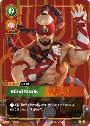 Lee Sin - Blind Monk (257/298) - OGN - Rare - Foil