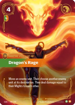 Dragon's Rage (258/298) - OGN - Epic - Foil