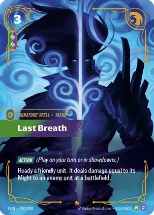 Last Breath (260/298) - OGN - Epic - Foil