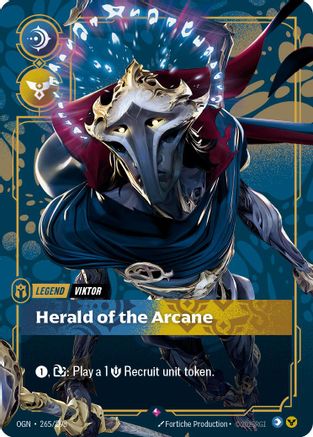Viktor - Herald of the Arcane (265/298) - OGN - Rare - Foil