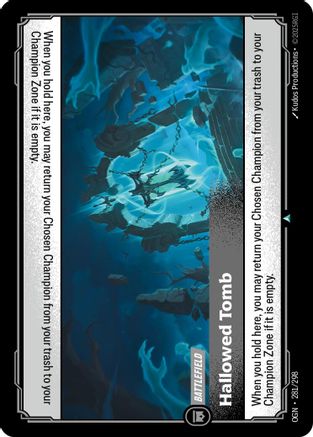 Hallowed Tomb (281/298) - OGN - Uncommon