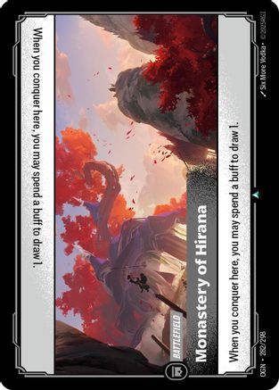 Monastery of Hirana (282/298) - OGN - Uncommon