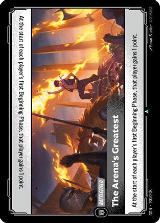 The Arena's Greatest (290/298) - OGN - Uncommon - Foil