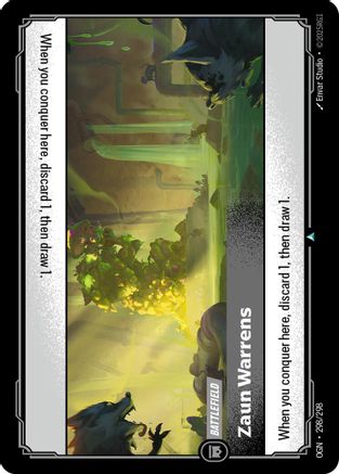 Zaun Warrens (298/298) - OGN - Uncommon - Foil