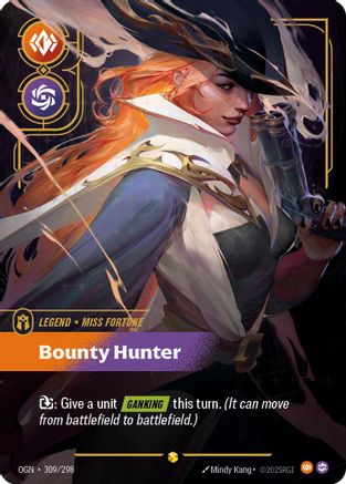 Miss Fortune - Bounty Hunter (Showcase) (309/298) - OGN - Showcase - Foil