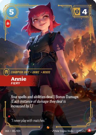 Annie - Fiery (001/024) - OGS:PG - Epic
