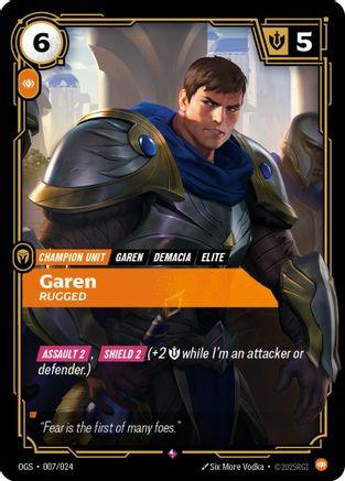 Garen - Rugged (007/024) - OGS:PG - Rare
