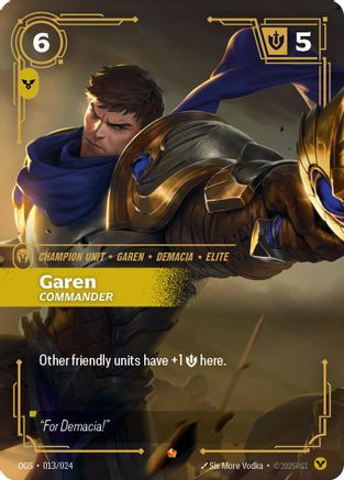 Garen - Commander (013/024) - OGS:PG - Epic