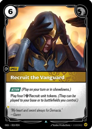 Recruit the Vanguard (015/024) - OGS:PG - Uncommon