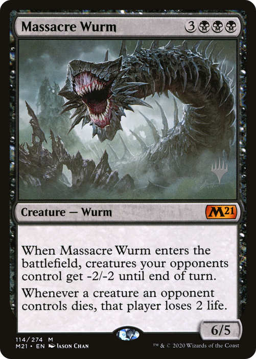 Massacre Wurm (PPM21-114P) - mythic