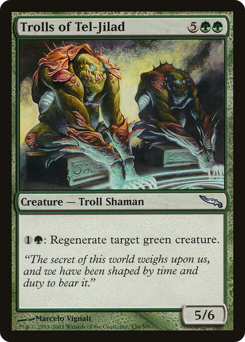 Trolls of Tel-Jilad (MRD-136) - uncommon - Foil
