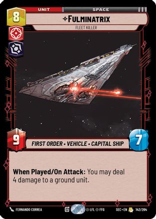 Fulminatrix - Fleet Killer (142/264) - SOP - Rare