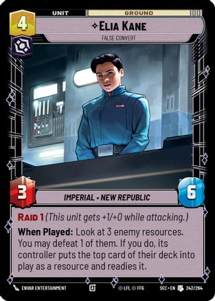 Elia Kane - False Convert (242/264) - SOP - Uncommon
