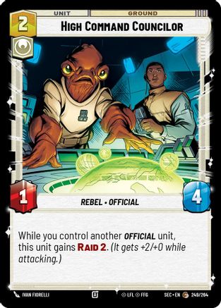High Command Councilor (249/264) - SOP - Common