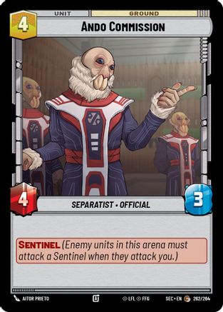 Ando Commission (262/264) - SOP - Common