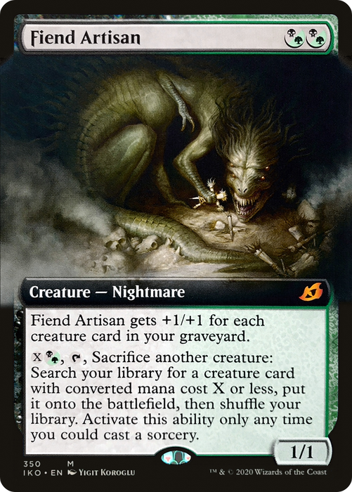 Fiend Artisan (IKO-350) - mythic: (Extended Art)