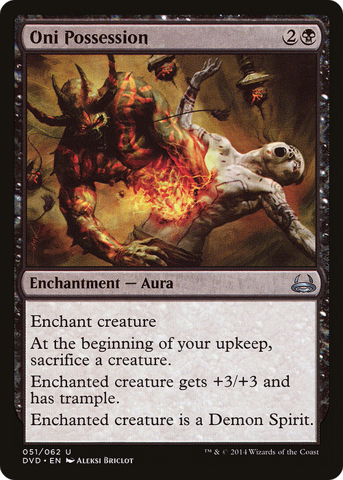 Oni Possession (DD3-051) - uncommon