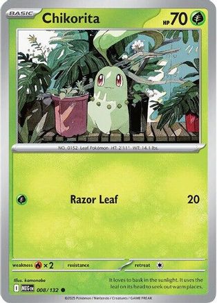 Chikorita (008) - MME  - Common