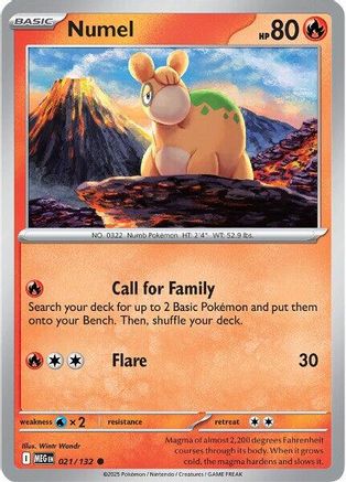 Numel (021) - MME  - Common