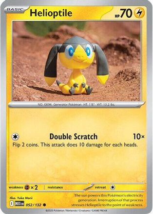 Helioptile (052/132) - MME  - Common