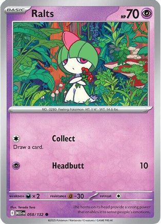 Ralts (058) - MME  - Common