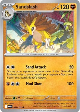 Sandslash (069) - MME  - Common