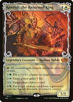 Kenrith, the Returned King (MUL-134) - mythic: (Showcase) - Foil