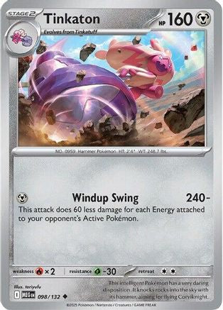 Tinkaton (098) - MME  - Uncommon - Reverse Holofoil