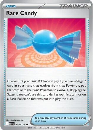 Rare Candy (125/132) - MME  - Common