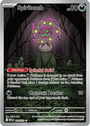 Spiritomb (148/132) - MME  - Shiny Rare - Holofoil
