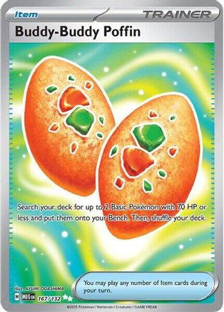 Buddy-Buddy Poffin (167) - MME  - Ultra Rare - Holofoil