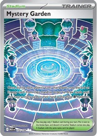 Mystery Garden (172/132) - MME  - Ultra Rare - Holofoil