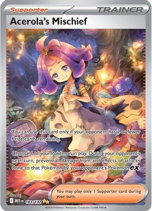 Acerola's Mischief (183/132) - MME  - Special Illustration Rare - Holofoil