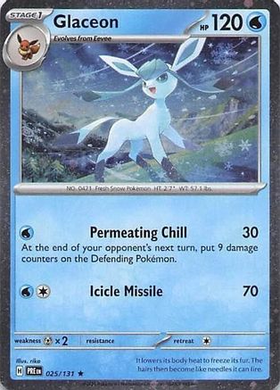 Glaceon (025/131) - MCP  - Rare - Holofoil