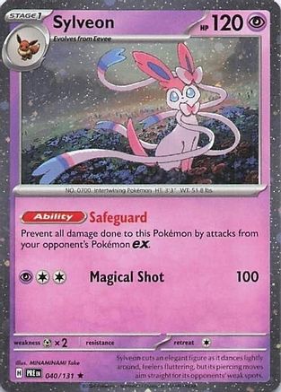 Sylveon (040/131) - MCP  - Rare - Holofoil