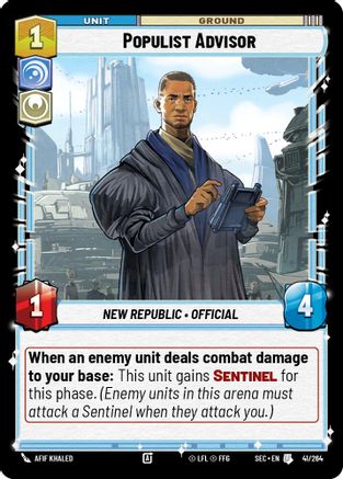 Populist Advisor (41/264) - SOP - Uncommon