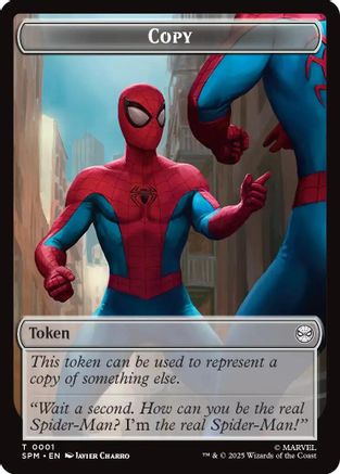 Copy // Human Citizen Double-Sided Token (SPM-1 // 4) - token - Foil