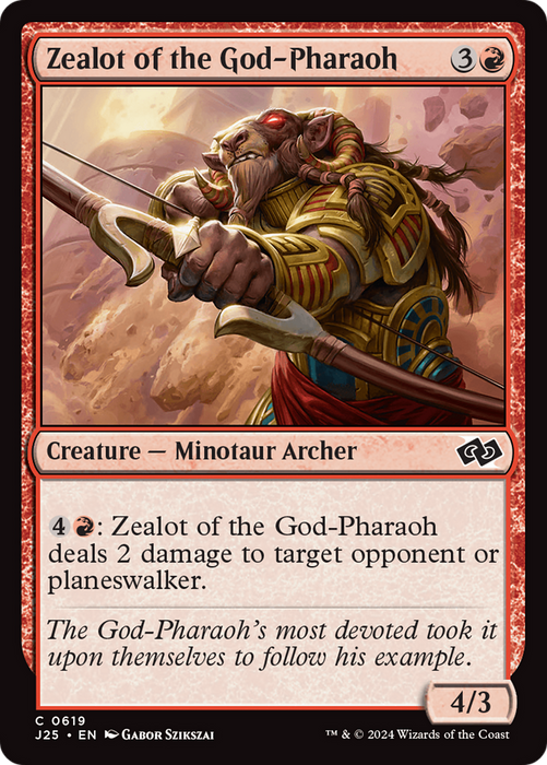 Zealot of the God-Pharaoh (J25-619) - common