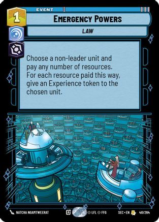 Emergency Powers (40/264) - SOP - Rare