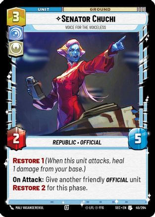 Senator Chuchi - Voice for the Voiceless (45/264) - SOP - Uncommon