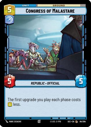 Congress of Malastare (64/264) - SOP - Common