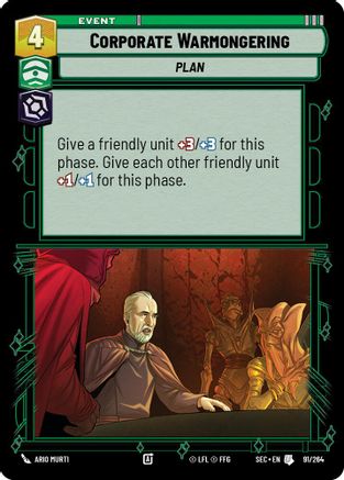 Corporate Warmongering (91/264) - SOP - Uncommon