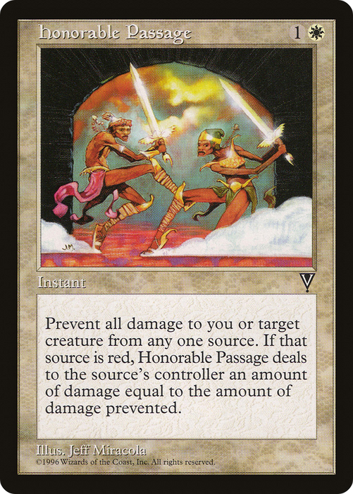 Honorable Passage (VIS-007) - uncommon