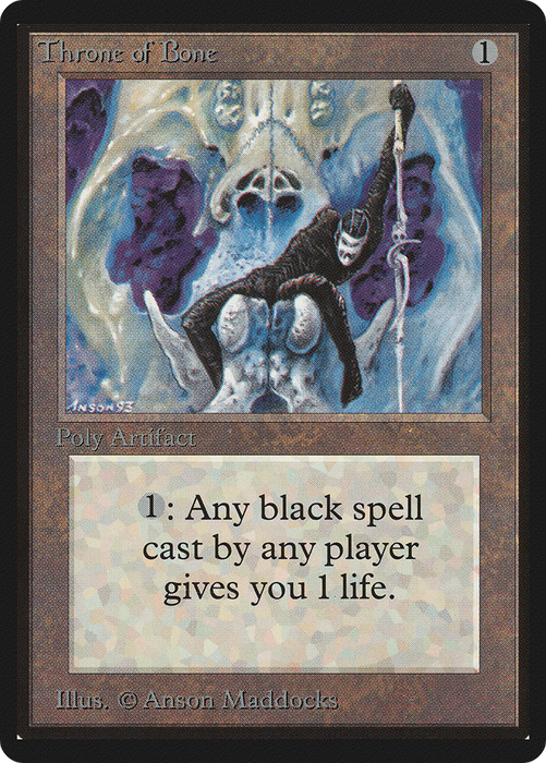 Throne of Bone (LEB-274) - uncommon