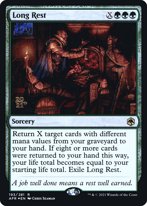 Long Rest (PRE-193S) - rare - Foil