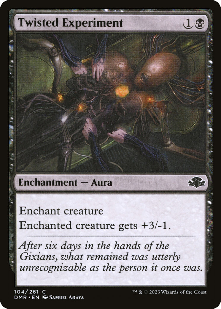Twisted Experiment (DMR-104) - common