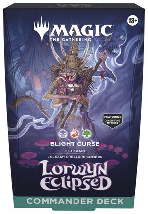 Lorwyn Eclipsed - Commander Deck - Blight Curse (anglais)