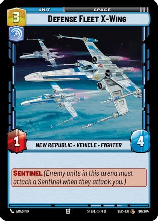 Defense Fleet X-Wing (60/264) - SOP - Common